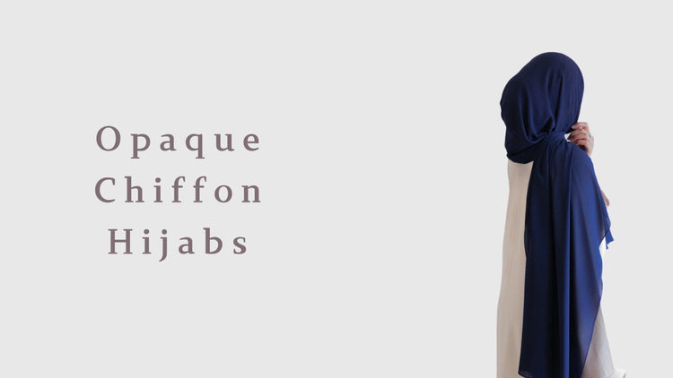 Opaque Chiffon Hijabs