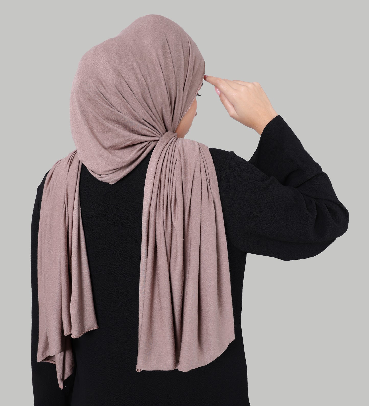 Premium Jersey Hijab - Mink
