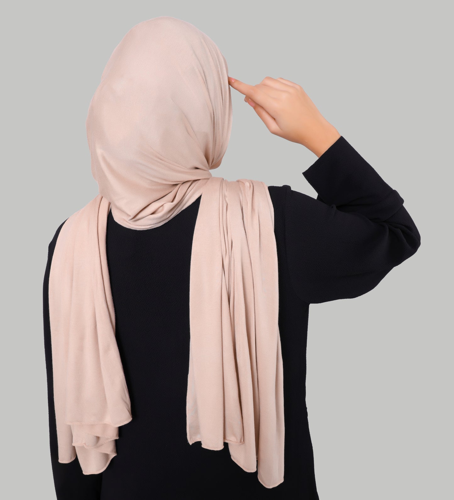 Premium Jersey Hijab - Butter Cream