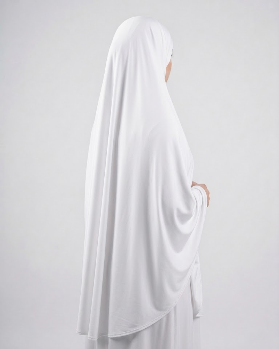 White - Hijab & Convertible Niqab