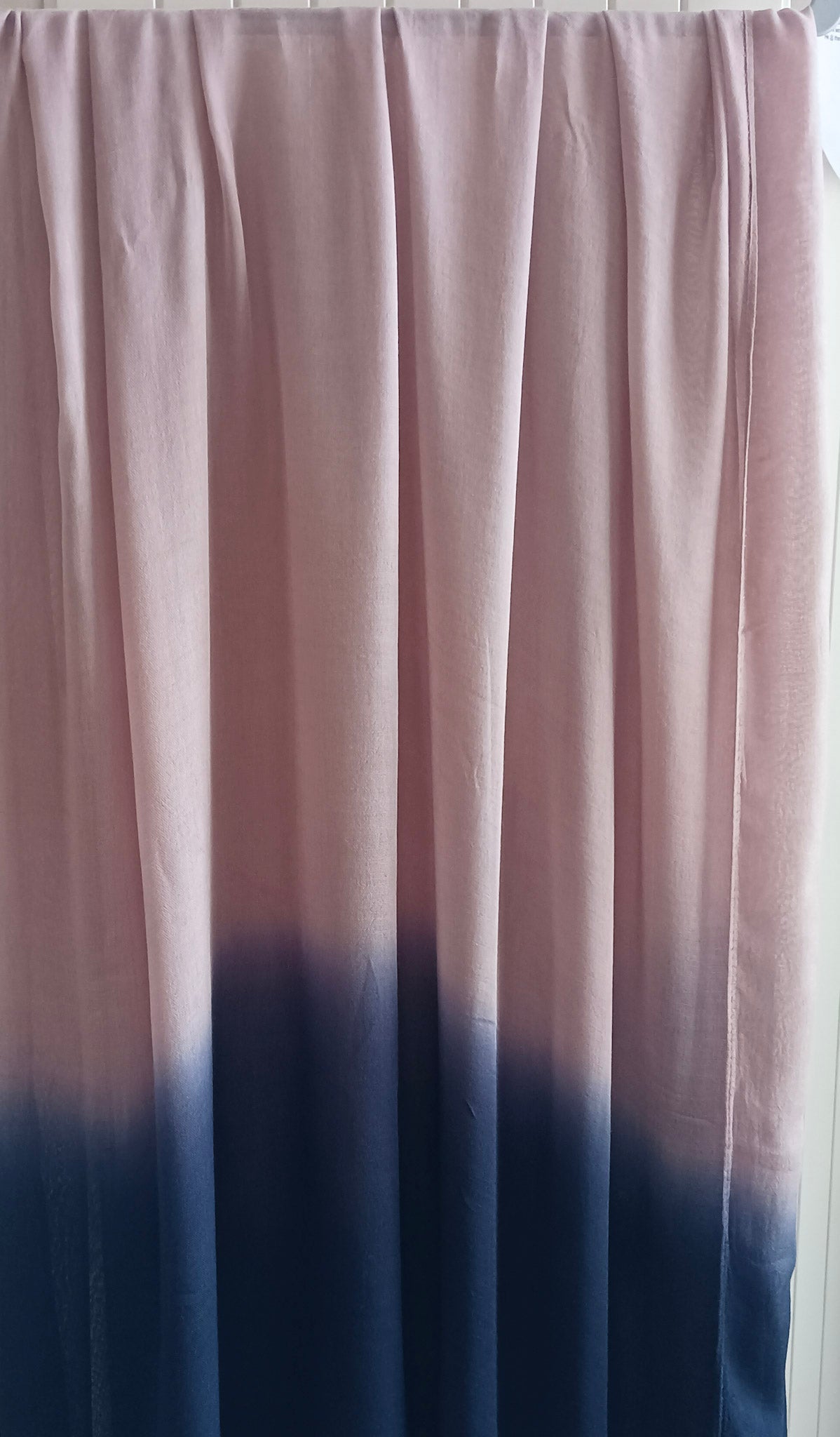 Modal Ombre Hijab- Latte Navy