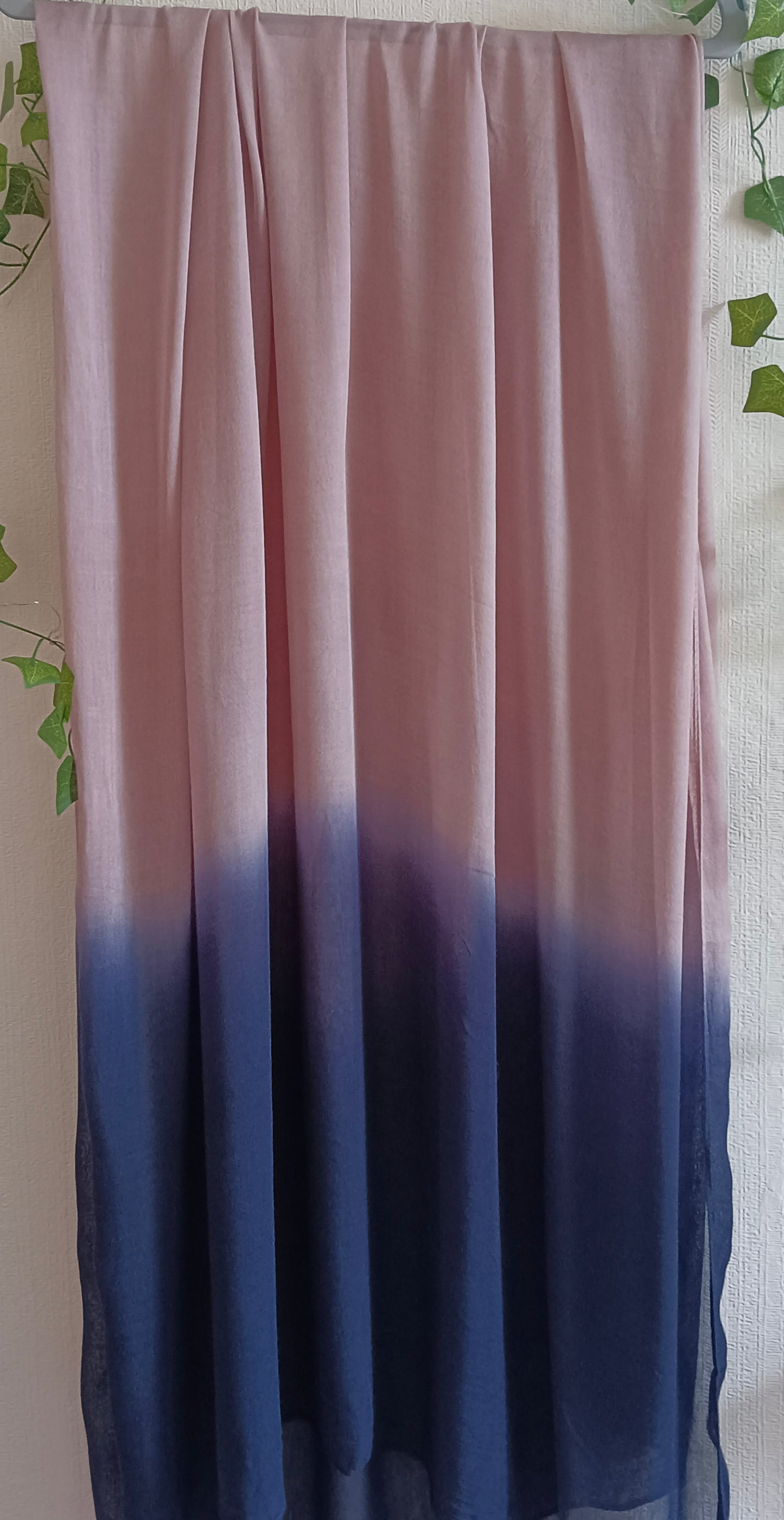 Modal Ombre Hijab- Latte Navy