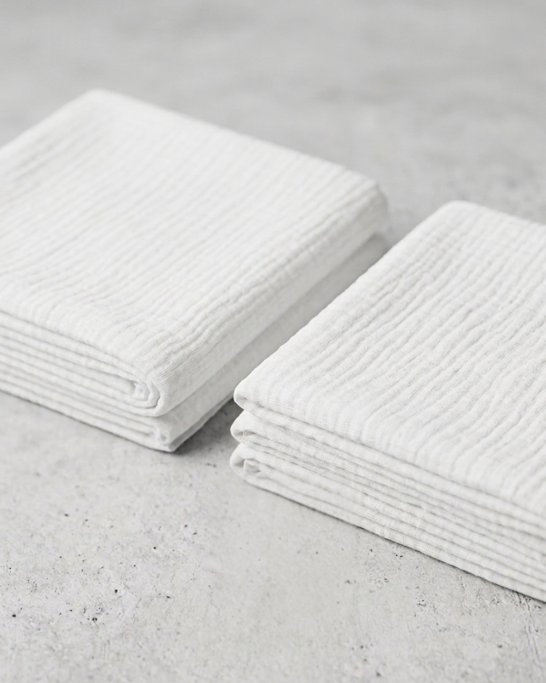 Luxury Muslin Fabric Ihram for Hajj and Umrah - 100% Muslin Cotton, Breathable, Lightweight
