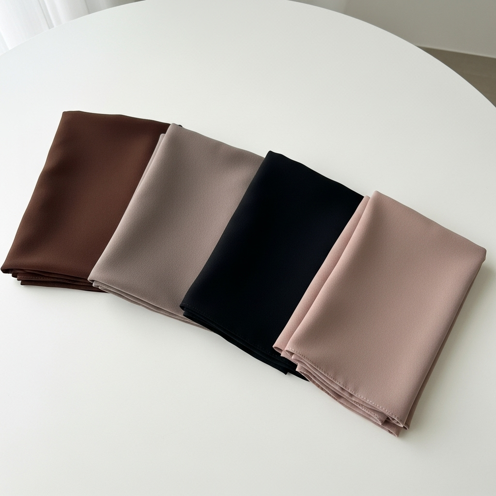 Premium Chiffon Hijab 4-Pack – Combo Deal