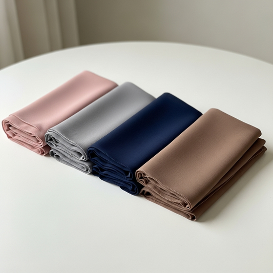 Premium Chiffon Hijab 4-Pack – Combo Deal