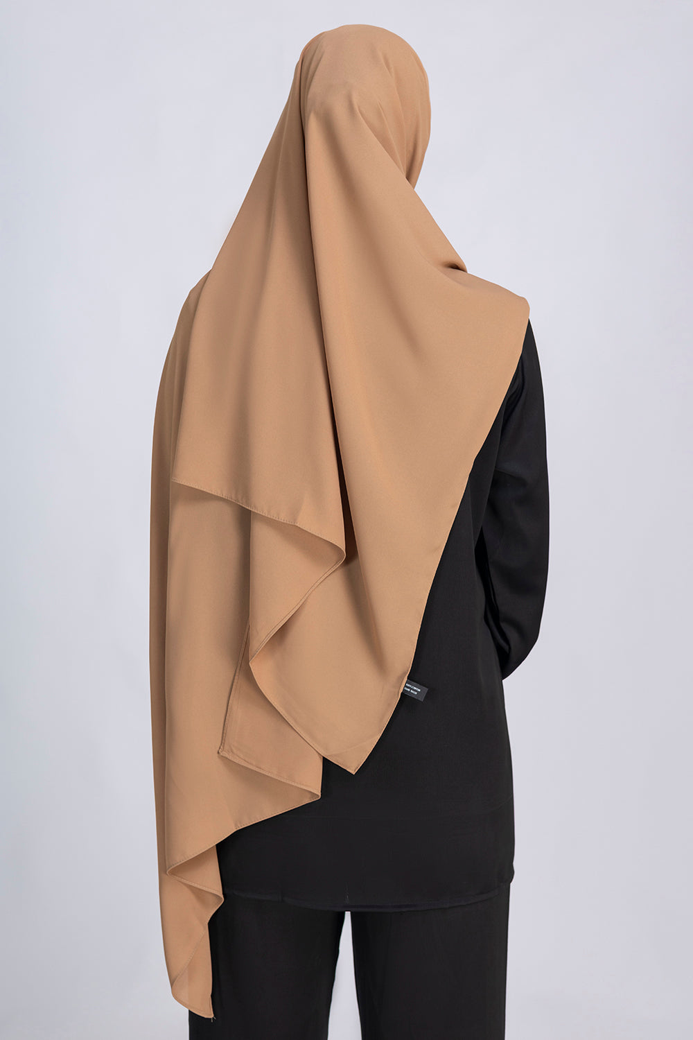 Opaque Chiffon Hijab- Mocha