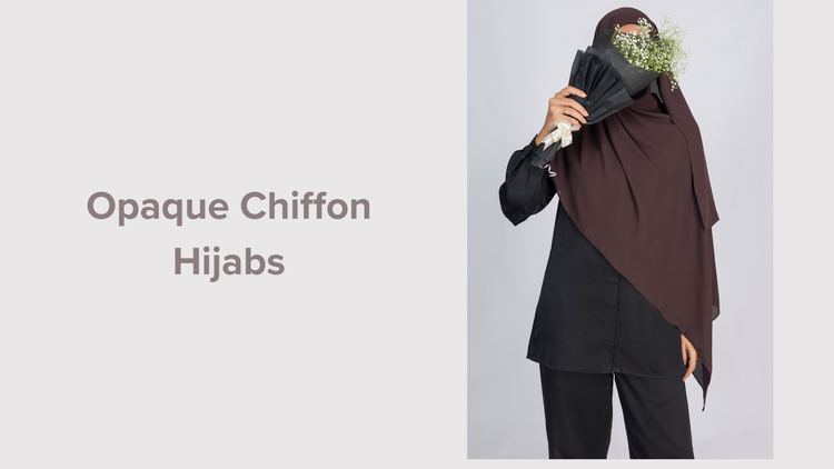 Opaque Chiffon Hijabs