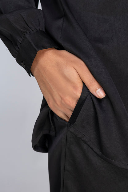 Modest Co-Ord Set - Black