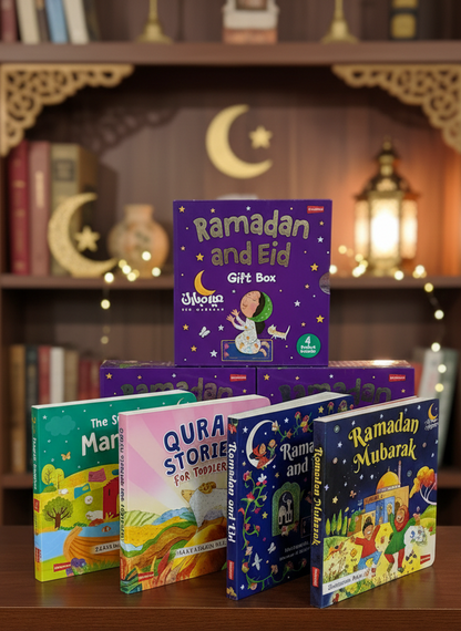 Ramadan and Eid  Gift Box - 4 Board Books | Perfect Ramadan & Eid Gift