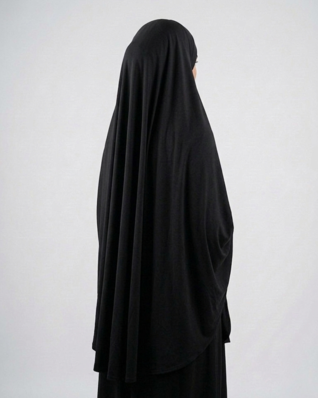 Black - Hijab & Convertible Niqab