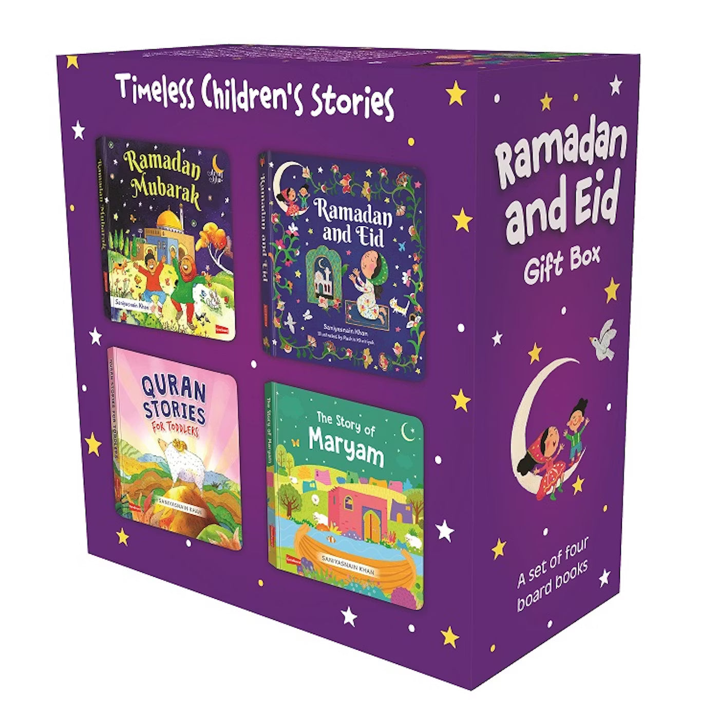 Ramadan and Eid  Gift Box - 4 Board Books | Perfect Ramadan & Eid Gift