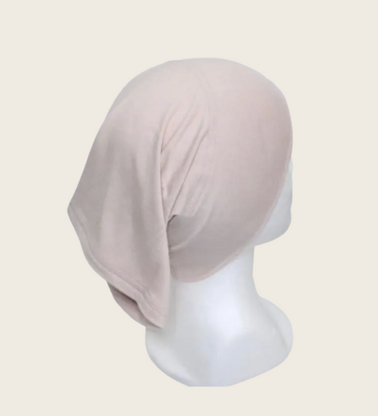Mink Bamboo Tube Cap Hijab Underscarf