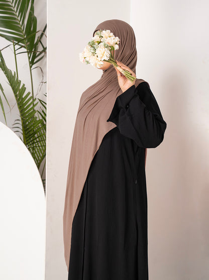 Premium Jersey Hijab - Taupe