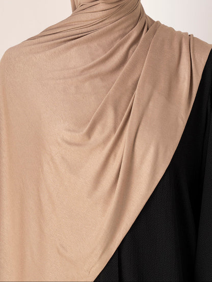 Premium Jersey Hijab - Beige