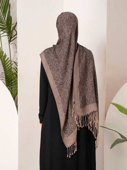 Classic Black Pashmina Hijab