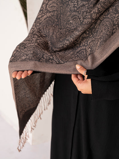 Classic Black Pashmina Hijab