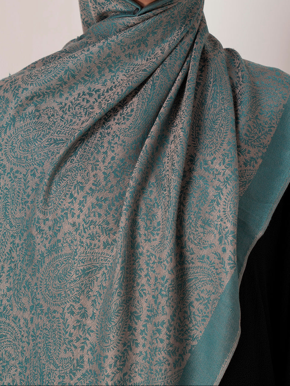 Teal Green Pashmina Hijab