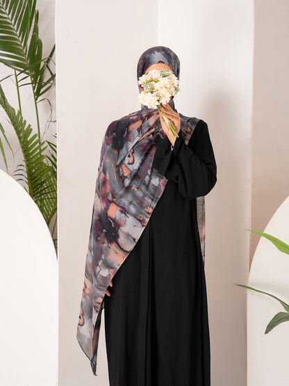 WaterColour Modal Hijab- Classic