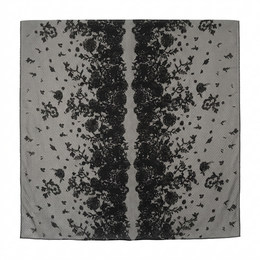Lace Print Hijab