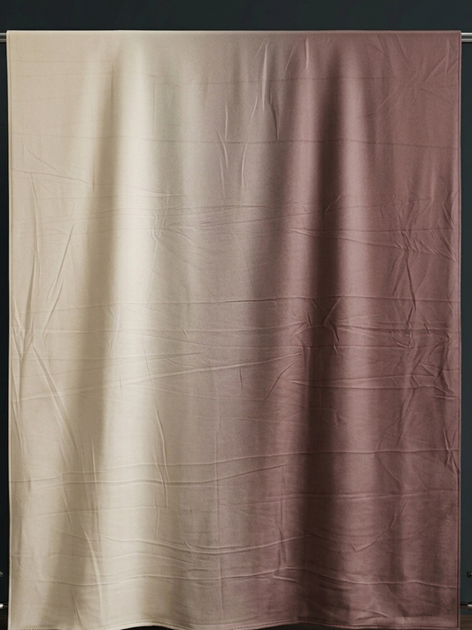 Ombre Jersey Hijab - Espresso Beige