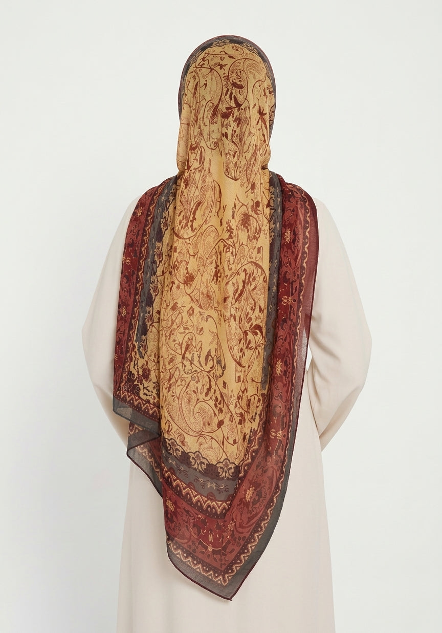 Pahmodal Hijab- Deep Brow