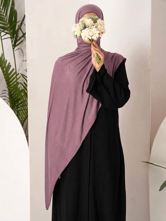 Premium Jersey Hijab - Mauve