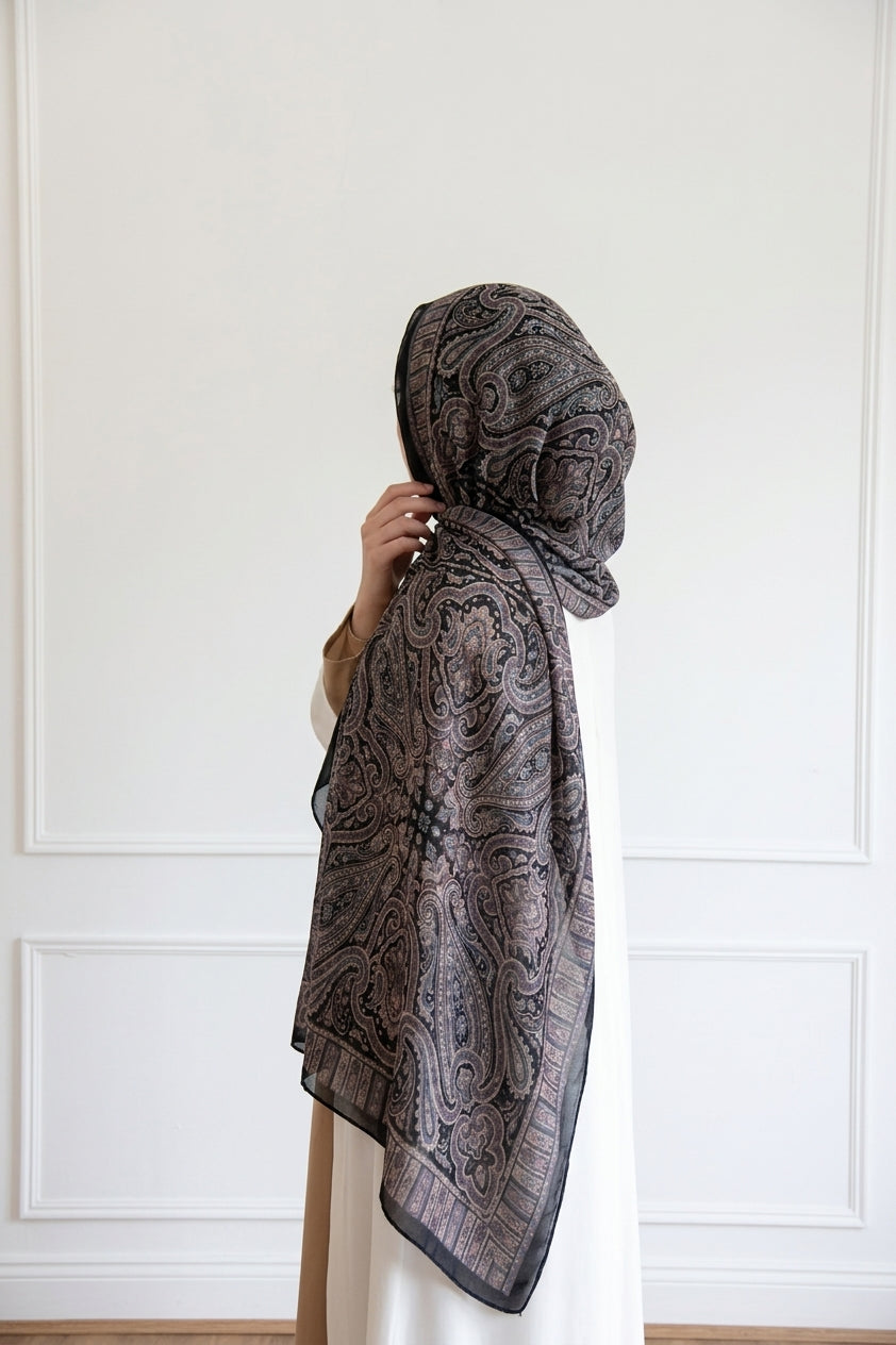 Pahmodal Hijab Black