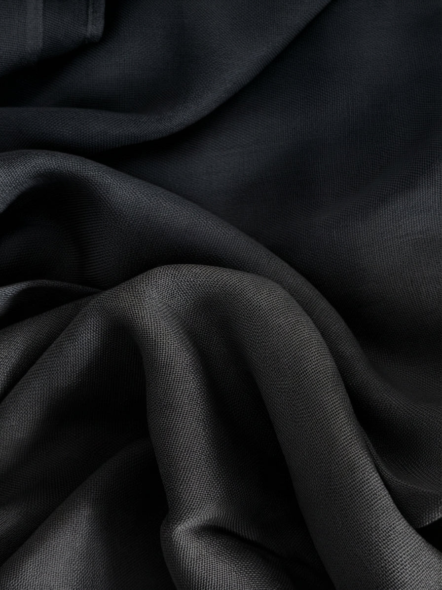 Premium Modal Hijab - Black