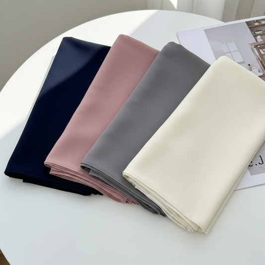 Premium Chiffon Hijab 4-Pack
