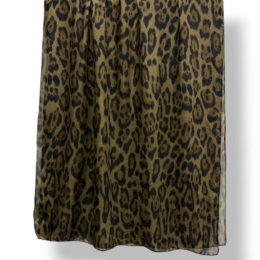 Leopard Ombre Printed Modal Hijab – Premium Soft Breathable
