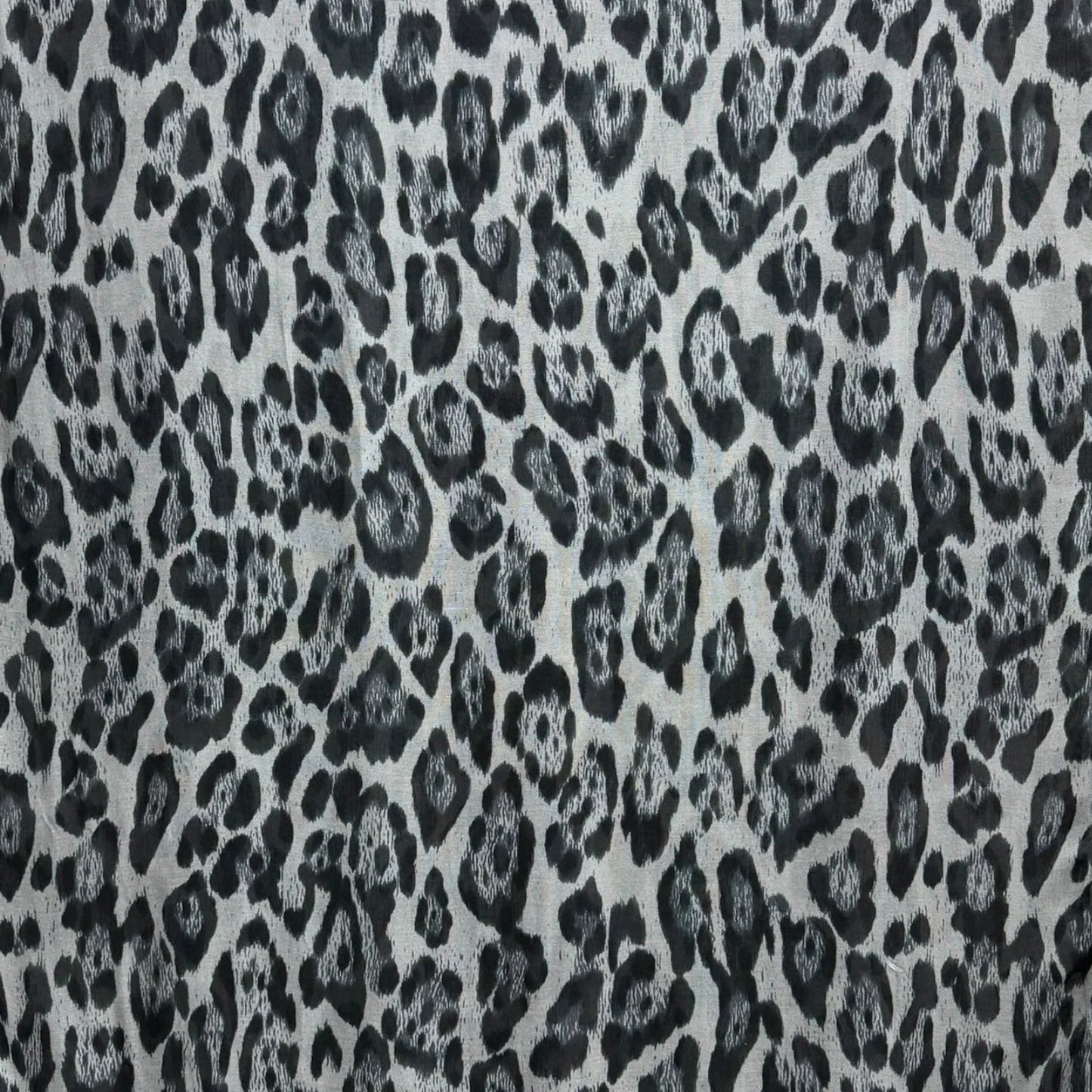 Leopard Ombre Printed Modal Hijab – Grey