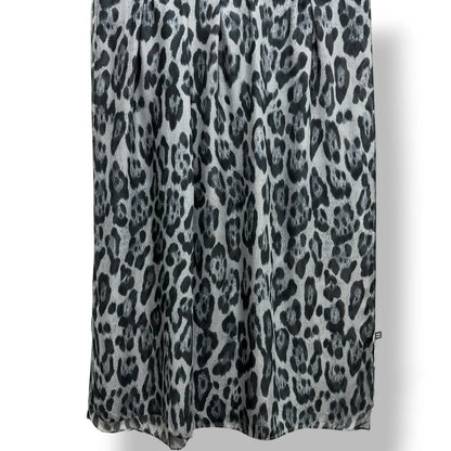 Leopard Ombre Printed Modal Hijab – Grey