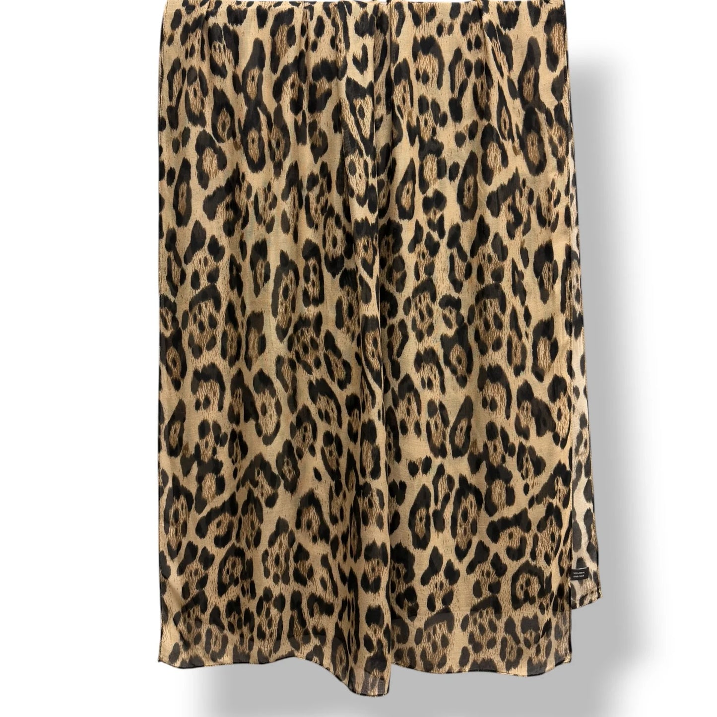 Leopard Ombre Printed Modal Hijab – Light Beige
