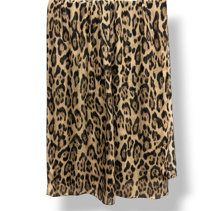 Leopard Ombre Printed Modal Hijab – Light Beige