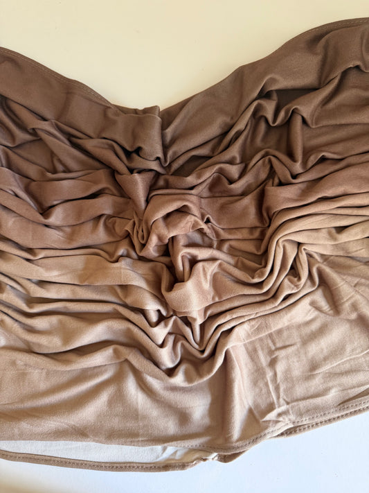Ombre Jersey Hijab - Soft Mocha