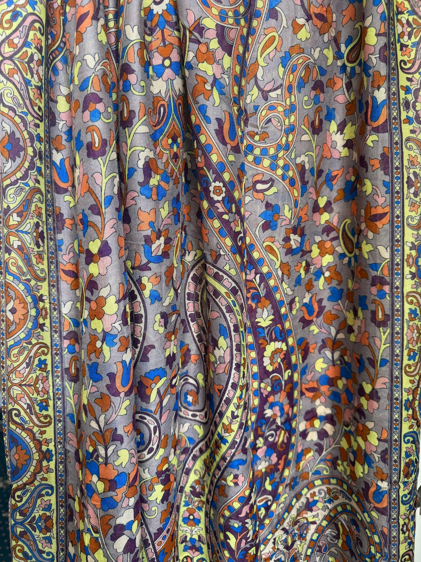 Mocha Paisley Modal Hijab