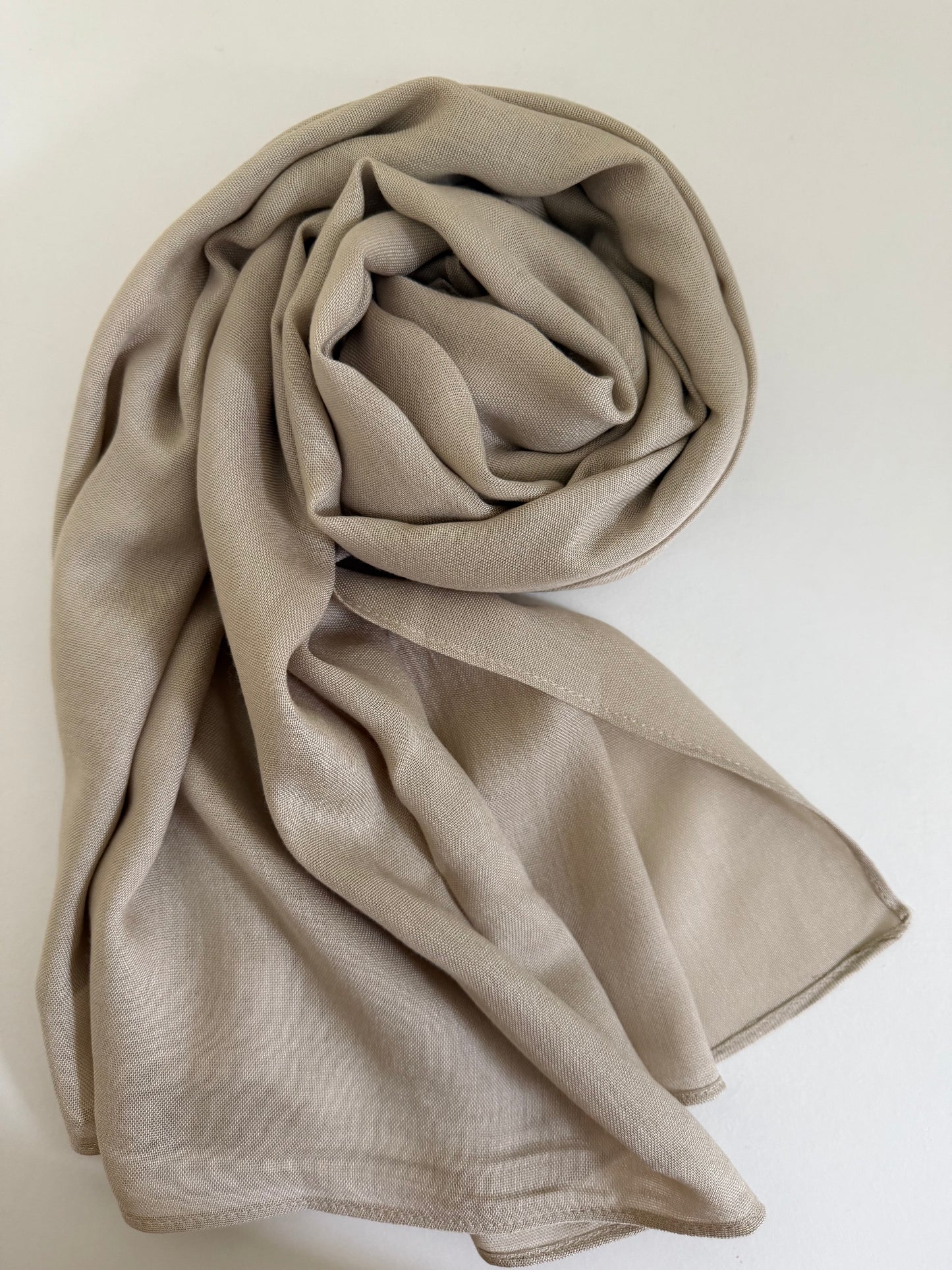 Premium Modal Hijab - Oatmeal