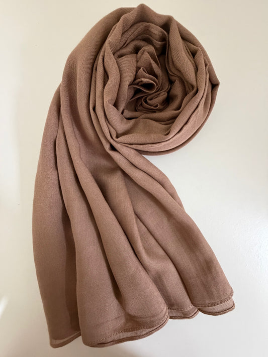 Premium Modal Hijab - Mocha