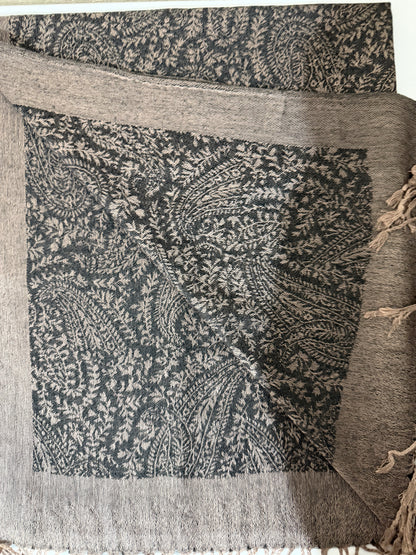 Classic Black Pashmina Hijab