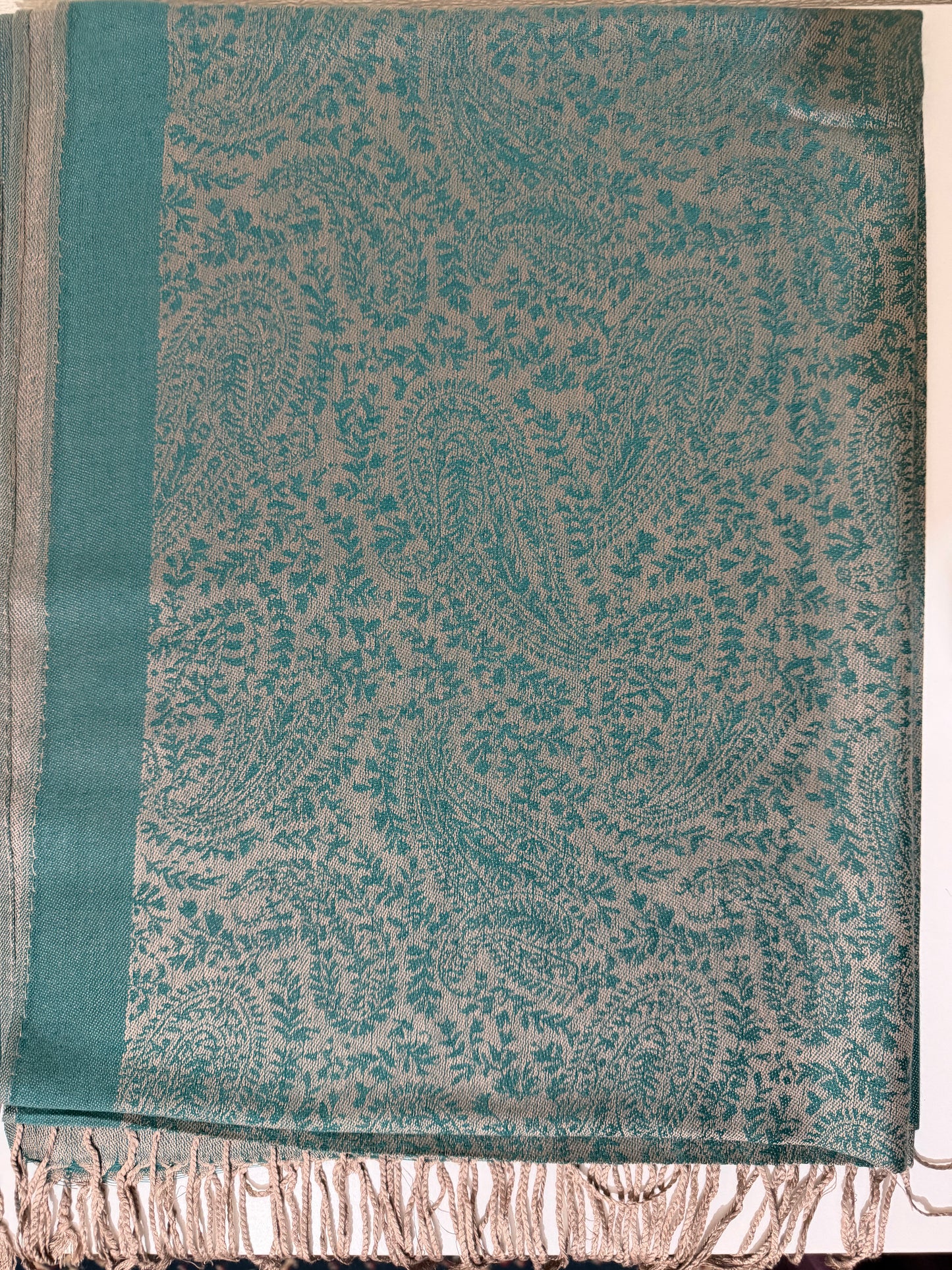 Teal Green Pashmina Hijab