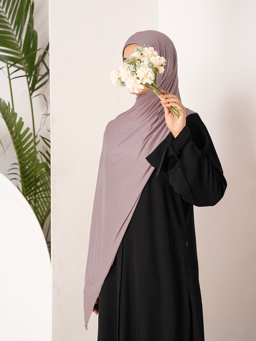 Premium Jersey Hijab - Mink