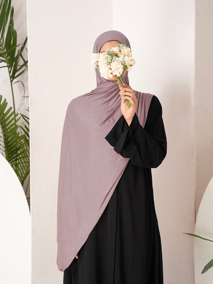 Premium Jersey Hijab - Mink