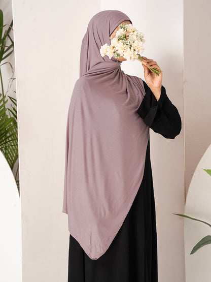 Premium Jersey Hijab - Mink