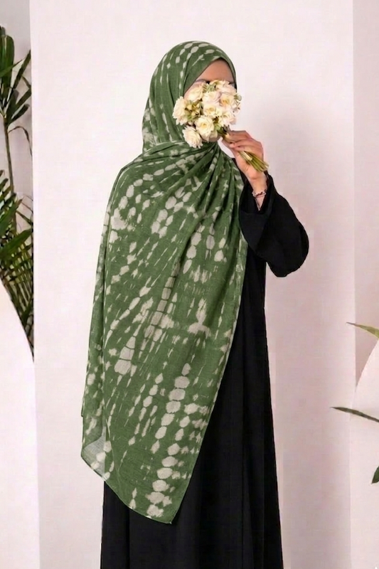 Ripple Modal Hijab - Khaki Beige