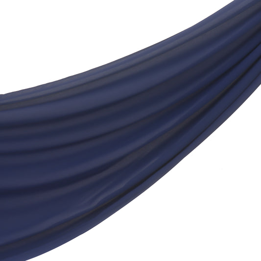 Premium chiffon hijab in Dark Navy – deep, elegant shade with a lightweight, flowing drape perfect for formal and casual wear