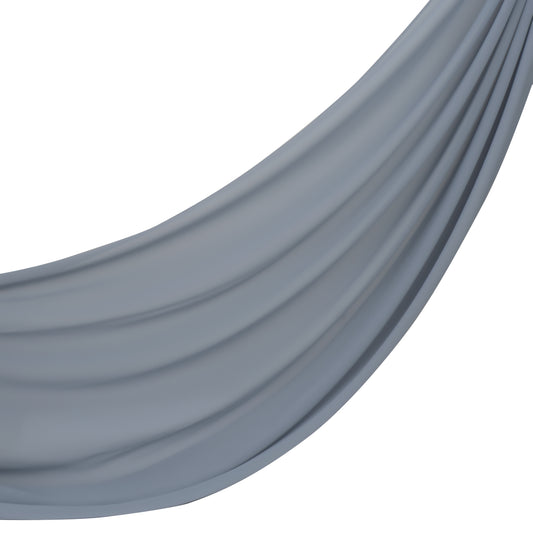 Premium chiffon hijab in Steel Blue – cool, muted blue tone with a soft, airy drape perfect for casual,formal and school outfits