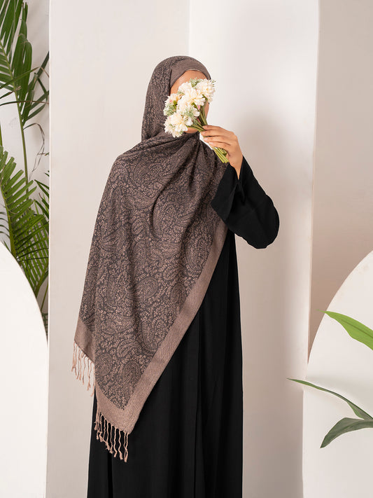 Classic Black Pashmina Hijab
