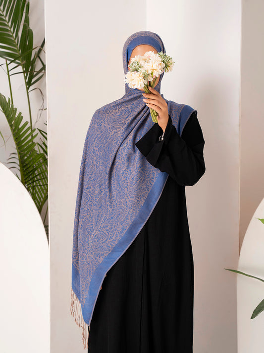 Royal Blue Pashmina Hijab