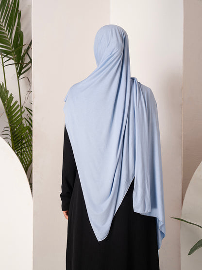 Premium Jersey Hijab - Baby Blue
