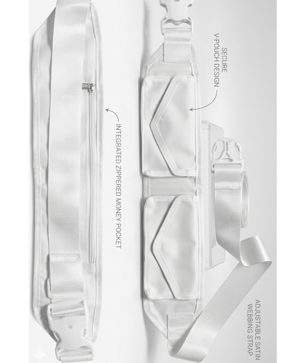 Hajj & Umrah Anti-Theft Waist Bag with Secure Ihram Belt – Travel Pouch for Pilgrims
